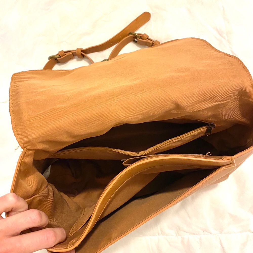 Universal Thread Brown And Cream Backpack - image 6